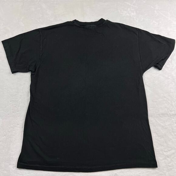 Hanes Beefy-T Vintage T-shirt Size Large Puffy Print Ocean Critters Crab Fish - Picture 2 of 7